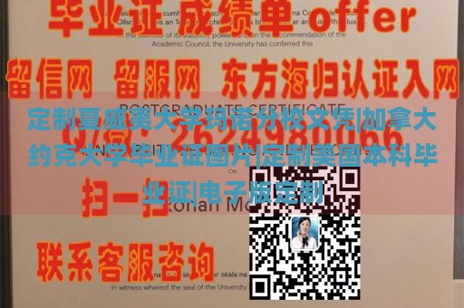 定制夏威夷大学玛诺分校文凭|加拿大约克大学毕业证图片|定制美国本科毕业证|电子版定制